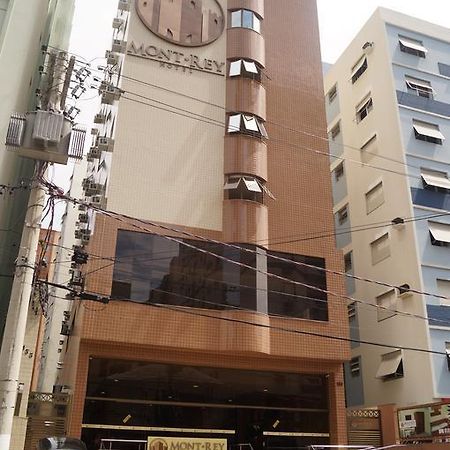Hotel Mont Rey Sao Vicente  Bagian luar foto